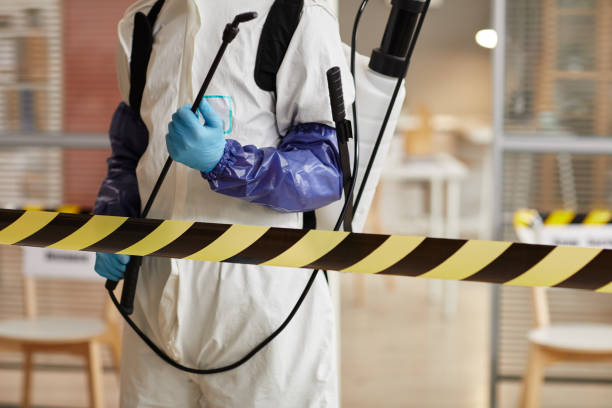 Professional Biohazard technician working in Clinton, NJ